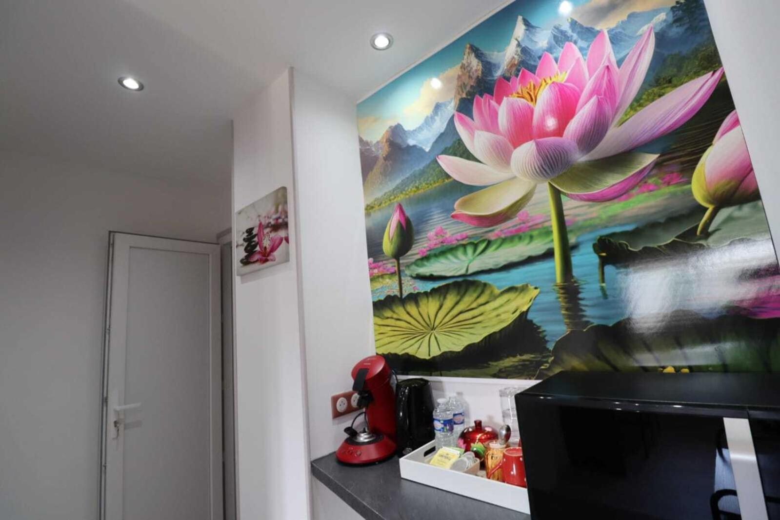 Hotel Le Lotus Blanc Albertville Habitación foto