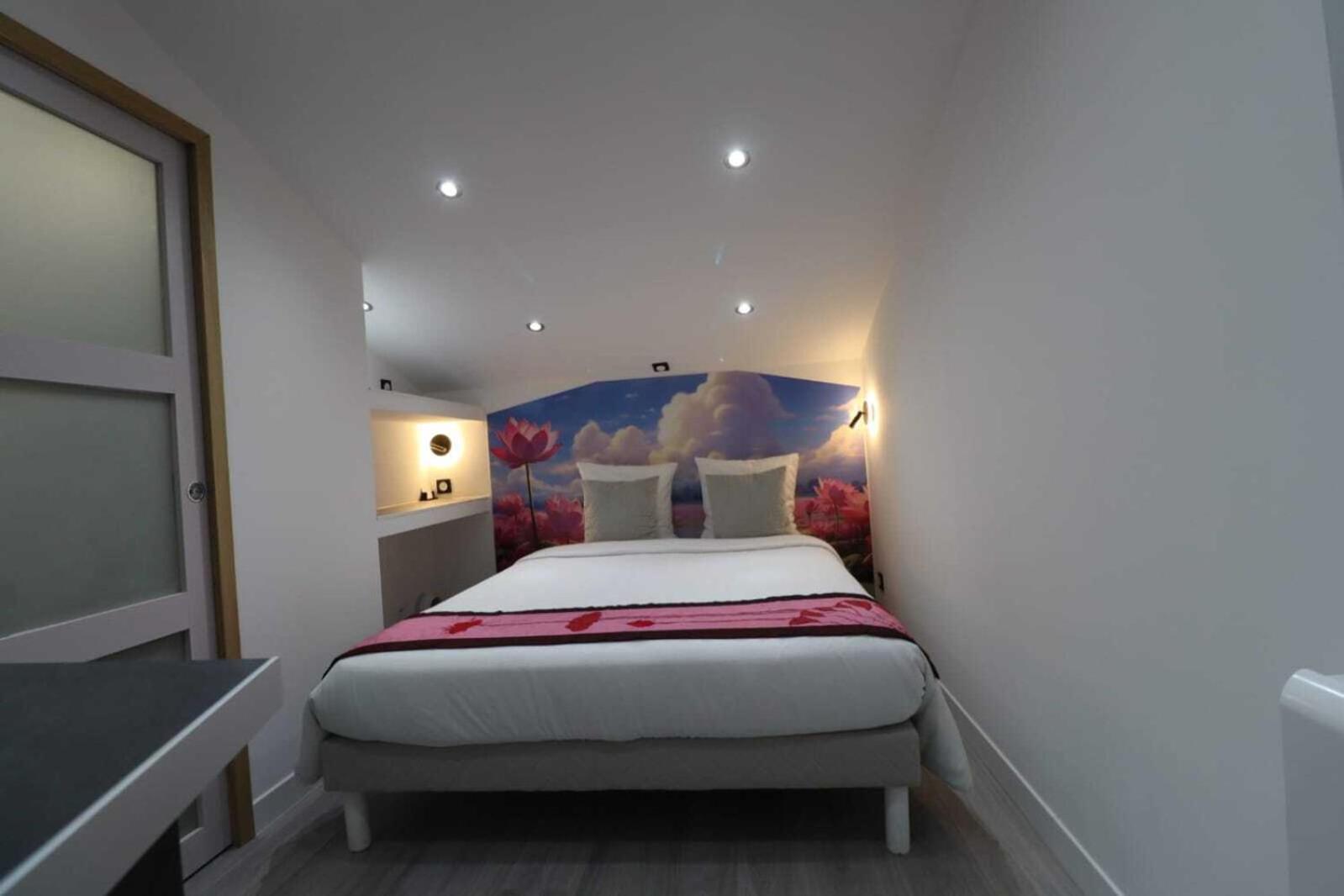 Hotel Le Lotus Blanc Albertville Habitación foto