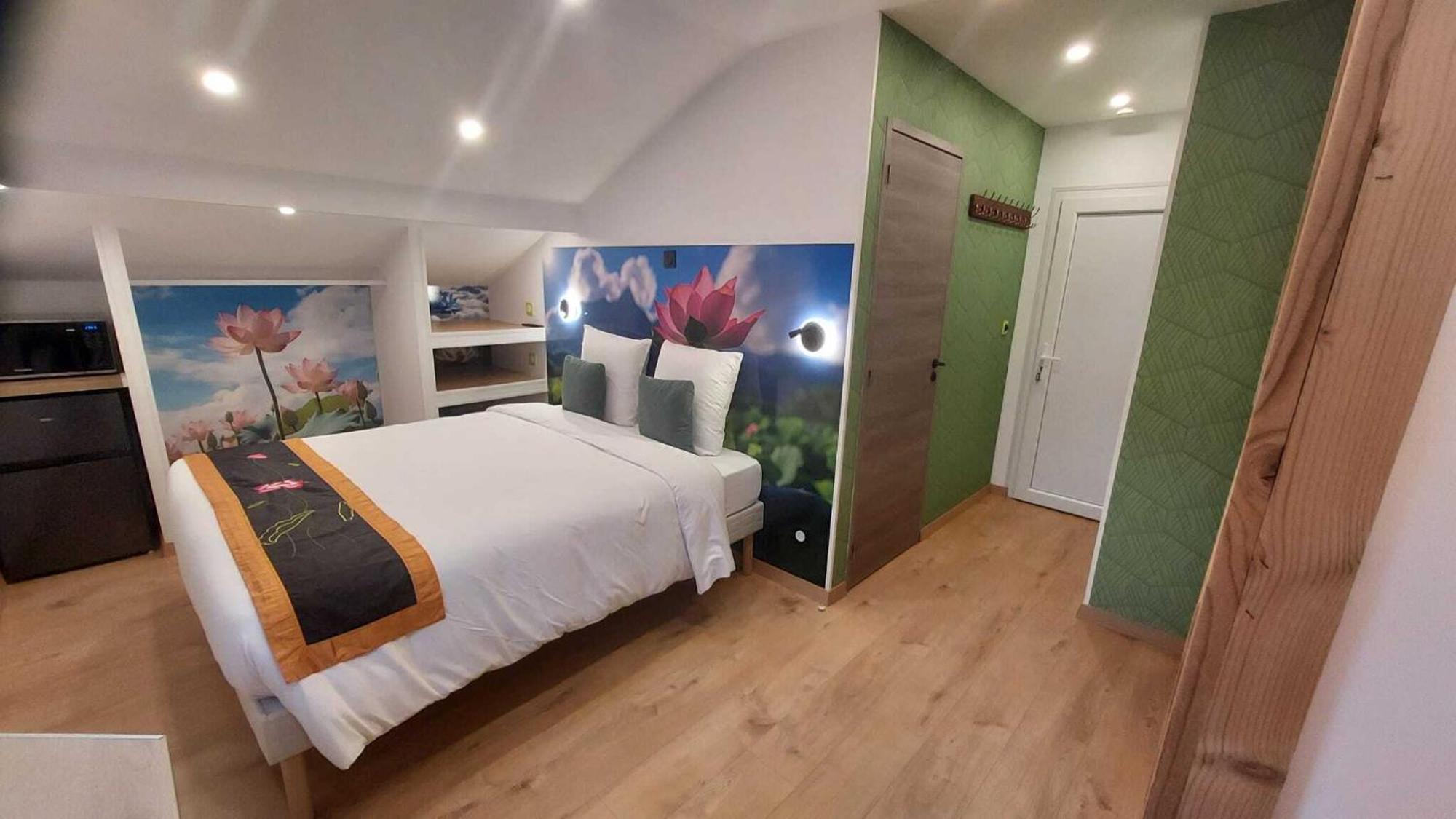 Hotel Le Lotus Blanc Albertville Exterior foto